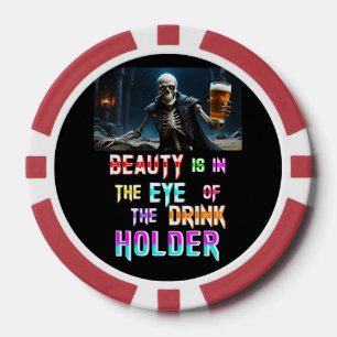 Die Schönheit liegt im Auge des Getränkehändlers Pokerchips