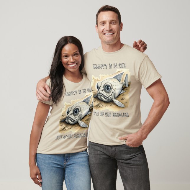 Die Schönheit liegt im Auge des T - Shirt, der das T-Shirt (Unisex)