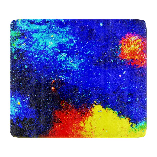 Die Schönheit Nebulas und Galaxien. Jetzt kaufen Schneidebrett (Vorderseite)
