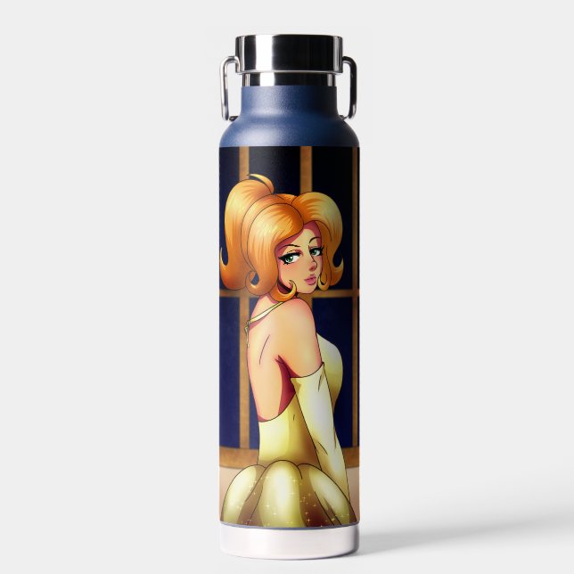 Die Schönheit Trinkflasche (Vorne)