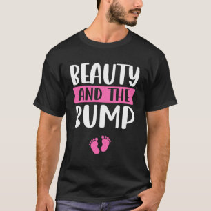 Die Schönheit und das Sprichwort für die Schwanger T-Shirt