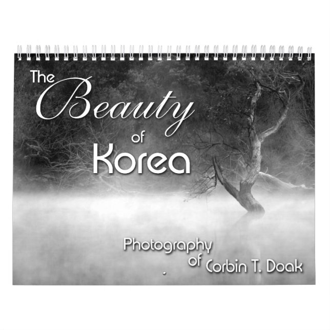 Die Schönheit von Korea Kalender (Titelbild)
