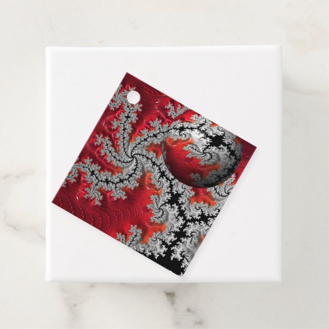 Die Schönheit von Mandelbrots Geschenketiketten Geschenkanhänger (Beispiel)