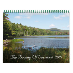 Die Schönheit von Vermont 2021 Kalender