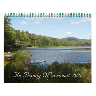 Die Schönheit von Vermont 2021 Kalender