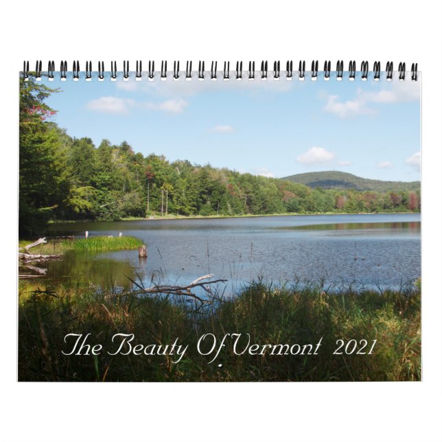 Die Schönheit von Vermont 2021 Kalender (Titelbild)