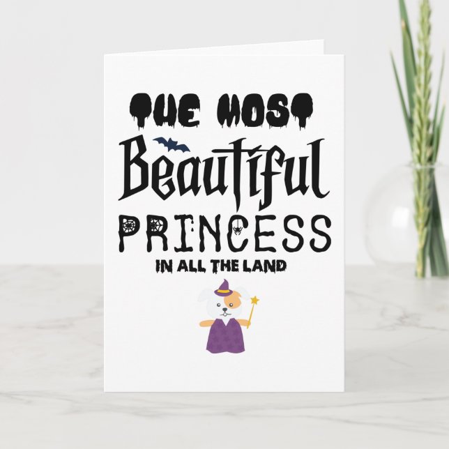 Die schönste Prinzessin des ganzen Landes Karte (Vorderseite)