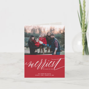 Die schönste Weihnachtskarte der Tage Feiertagskarte