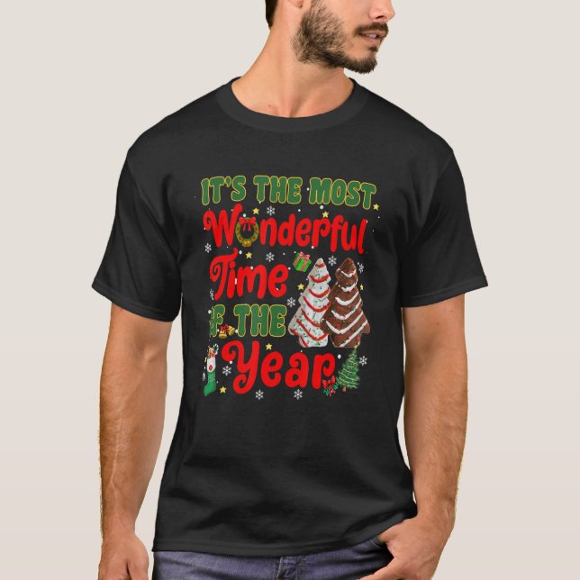 Die schönste Weihnachtszeit T-Shirt (Vorderseite)