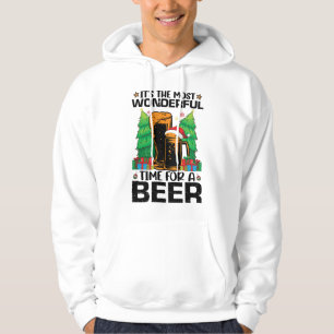 Die schönste Zeit für einen Bierurlaub Hoodie
