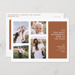 Die schönste Zeit Weihnachten Multi Foto Ankündigu