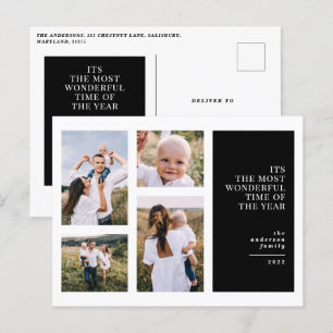 Die schönste Zeit Weihnachten Multi Foto Ankündigu