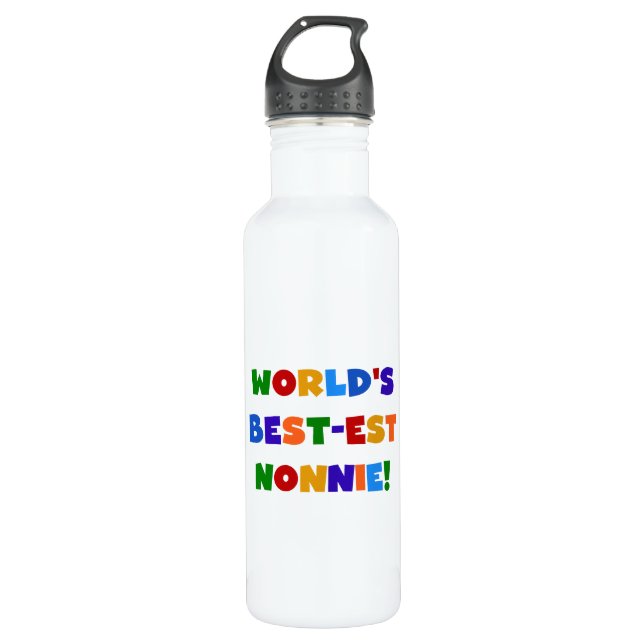 Die schönsten Farben der Nonnie Bright Edelstahlflasche (Vorderseite)