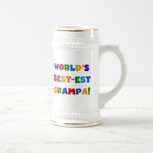 Die schönsten Grampa-Geschenke der Welt in hellen  Bierglas