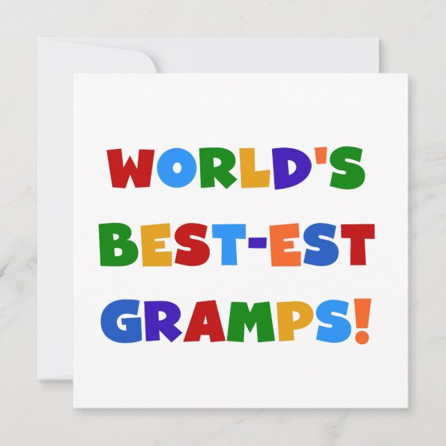 Die schönsten Gramps der Welt in hellen Farben (Vorderseite)