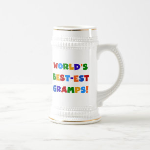 Die schönsten Gramps der Welt in hellen Farben Bierglas