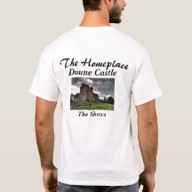Die schottische Burg Doune von Shaws
