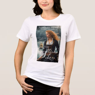 Die schottische Lass Tri-Blend Shirt