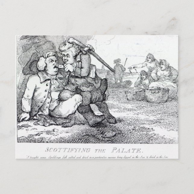 Die Schottung des Palats Postkarte (Vorderseite)