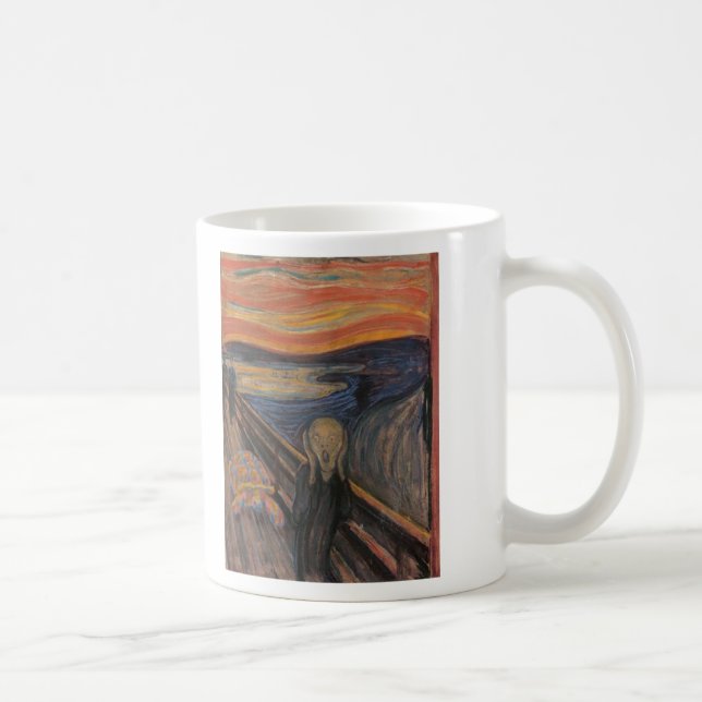 Die Schrei-Schildkröte Kaffeetasse (Rechts)