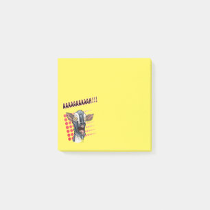 Die schreiende Ziege Post-it Klebezettel