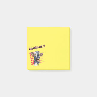 Die schreiende Ziege Post-it Klebezettel