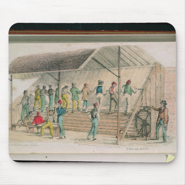 Die Schritt-Mühle Mousepad (Vorne)