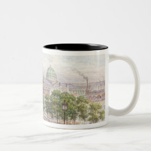Die Schritte an der Rue Alboni, 1897 Zweifarbige Tasse