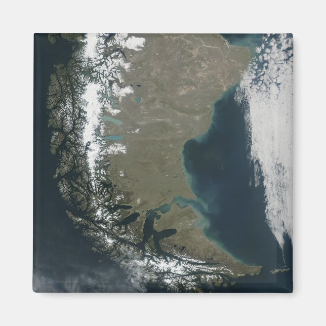 Die schroffen, schneebedeckten Anden Magnet (Vorne)