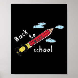 Die Schule fängt wieder an Poster