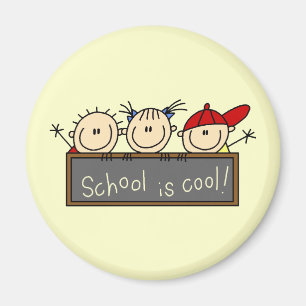Die Schule ist Cool Magnet