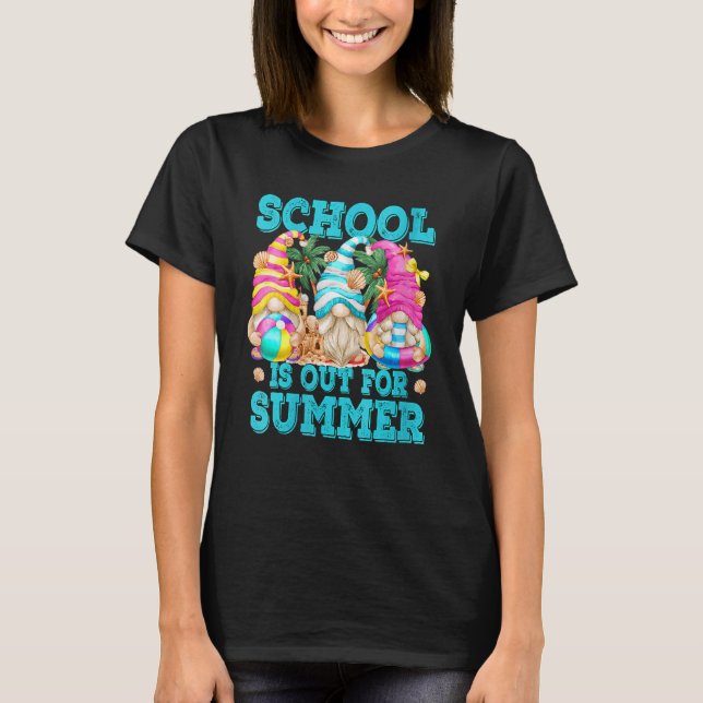 Die Schule ist für Sommergenommerurlaub unterwegs T-Shirt (Vorderseite)