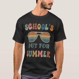 Die Schule ist im Sommer draußen T-Shirt