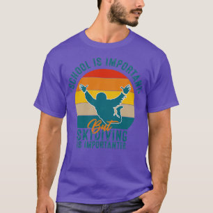 Die Schule ist wichtig, aber das Tauchen ist wicht T-Shirt