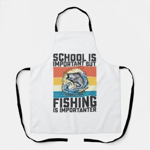 Die Schule ist wichtig, aber der Fischfang ist wic Schürze
