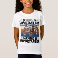 Die Schule ist wichtig, aber die Landwirtschaft is