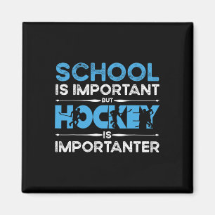 Die Schule ist wichtig, aber Hockey ist wichtiger  Magnet