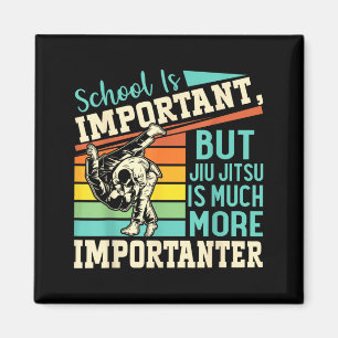 Die Schule ist wichtig, aber Jiu Jitsu ist viel wi Magnet