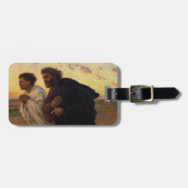 Die Schüler Peter und John-Betrieb Gepäckanhänger (Vorderseite horizontal)