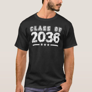 Die Schulklasse 2036 wächst mit meinen Handdrucken T-Shirt