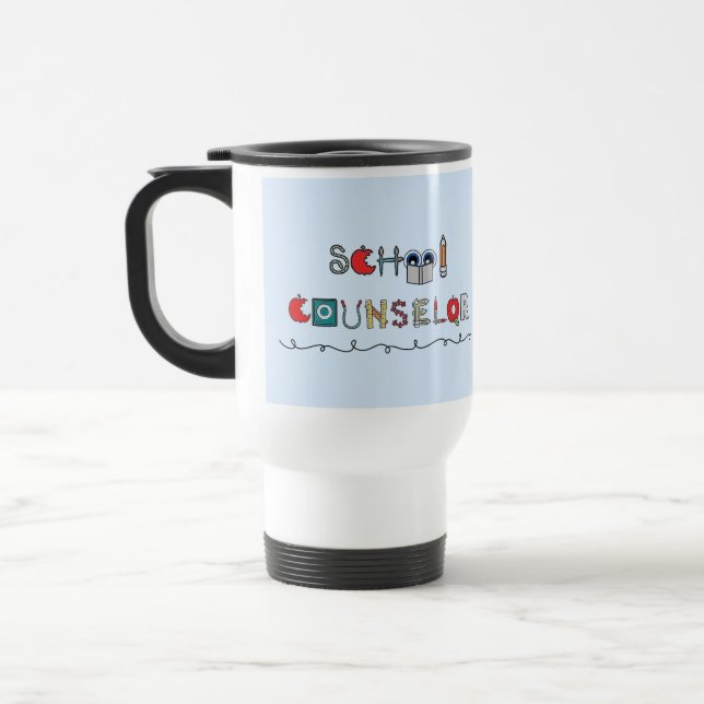 Die Schulratgeber-Reise-Tasse Reisebecher (Links)