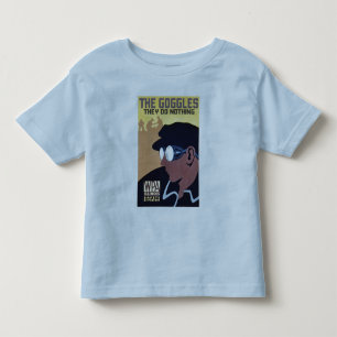 die Schutzbrillen tun sie nichts Kleinkind T-shirt