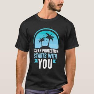 Die Schutzzone für den Ozean mit dem Rett von Clea T-Shirt