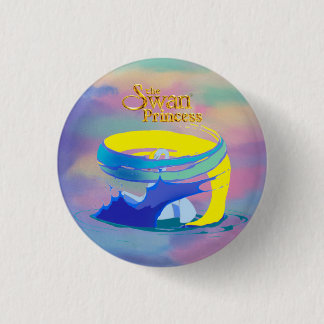 Die Schwan-Prinzessin Odette als Schwanknopf Button