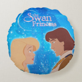 Die Schwan-Prinzessin Pillow - ODETTE u. Derek Rundes Kissen
