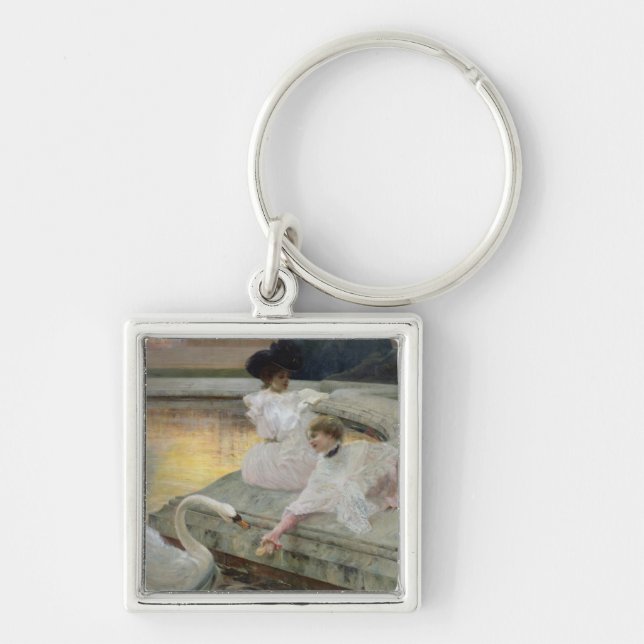 Die Schwäne, 1900 Schlüsselanhänger (Vorne)