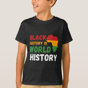 Die schwarze Geschichte ist der Monat der Weltgesc T-Shirt
