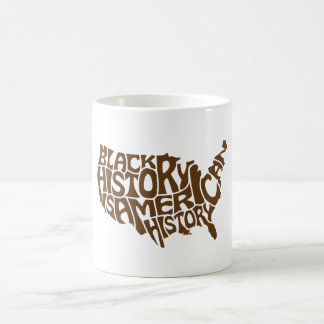Die schwarze Geschichte ist die amerikanische Gesc Kaffeetasse