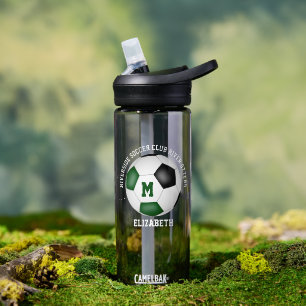 Die schwarze grüne Mannschaft färbt sich auf den F Trinkflasche