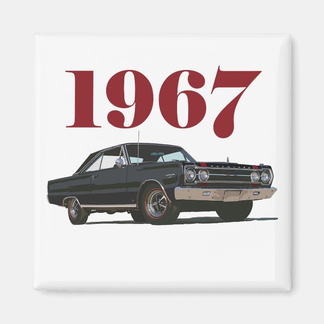 Die schwarze GTX Magnet (Vorne)